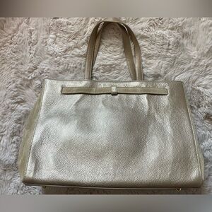 Alberta Di Canio Metallic Tote Bag